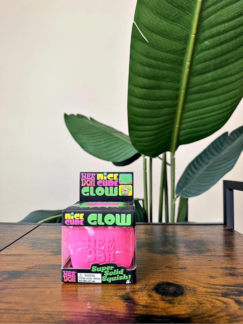 Pink NeeDoh Glow